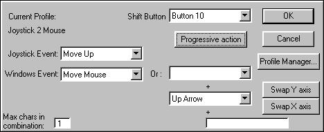 The Button Configuration Window